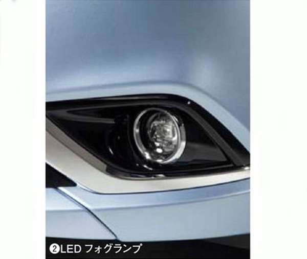 『アウトランダーPHEV』 純正 GG2W LEDフォグランプ パーツ 三菱純正部品 フォグライト 補助灯 霧灯 outlander オプション アクセサリー 用品