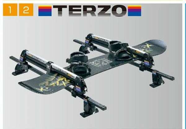『デリカD：2』 純正 MB15S スキー＆スノーボードアタッチメント（TERZO) パーツ 三菱純正部品 キャリア別売りキャリア別売り DELICA オプション アクセサリー 用品｜株式会社　スズキモータース