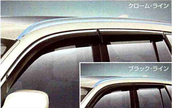 Ｘ3 パーツ ドア・バイザー クローム・ライン BMW純正部品 WX20 WY20 WX35 オプション アクセサリー 用品 純正 バイザー