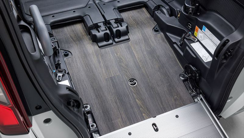 『N-BOX』 純正 JF5 JF6 フローリングチェアマット（スロープ仕様車用） パーツ ホンダ純正部品 オプション アクセサリー 用品