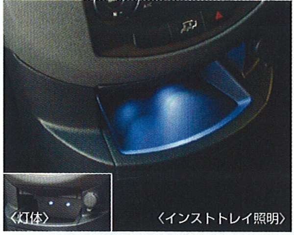 『ラフェスタ』 純正 B30 NB30 マジカルイルミネーション（インストトレイ照明） パーツ 日産純正部品 ホルダー部分 ライト 照明 LAFESTA オプション アクセサリー 用品