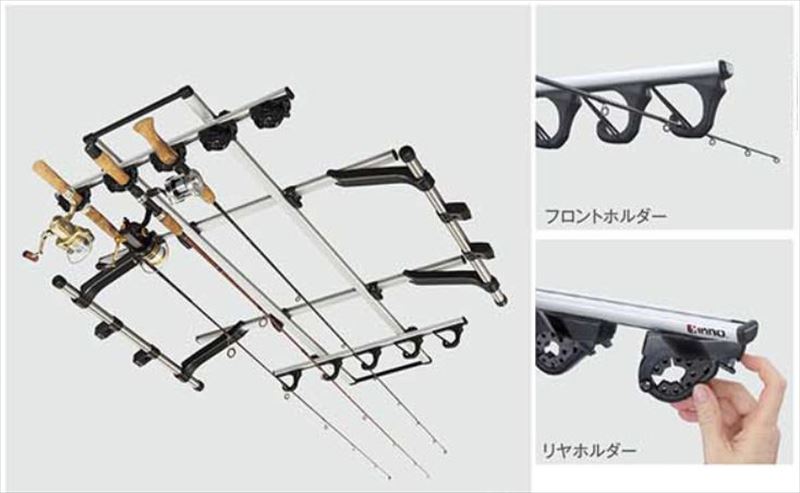 『タント ファンクロス』 純正 LA650S LA660S ロッドホルダー（5本積） パーツ ダイハツ純正部品 オプション アクセサリー 用品