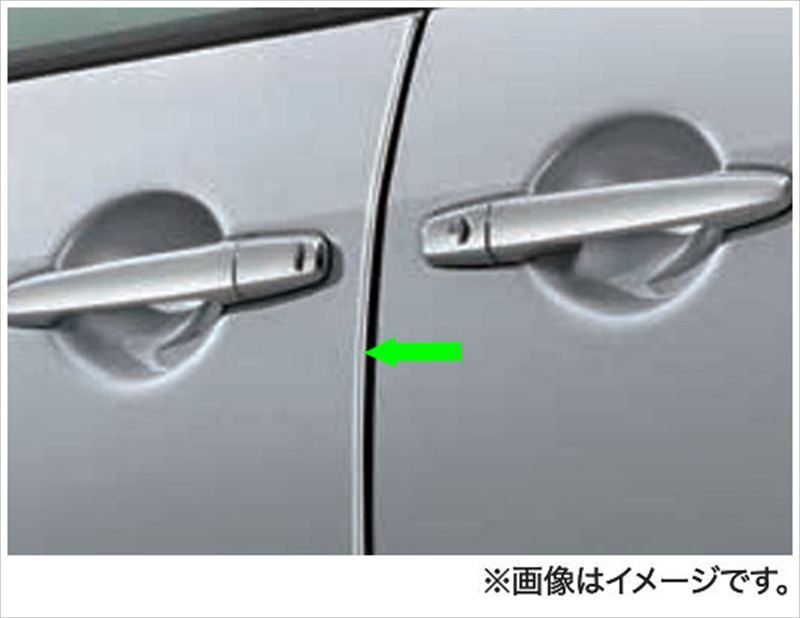 『デリカD:5』 純正 CV1W ドアエッジモール ※フロントドア左右セット パーツ 三菱純正部品 メッキ ドアモール 保護 ワンポイント オプション アクセサリー 用品｜株式会社　スズキモータース