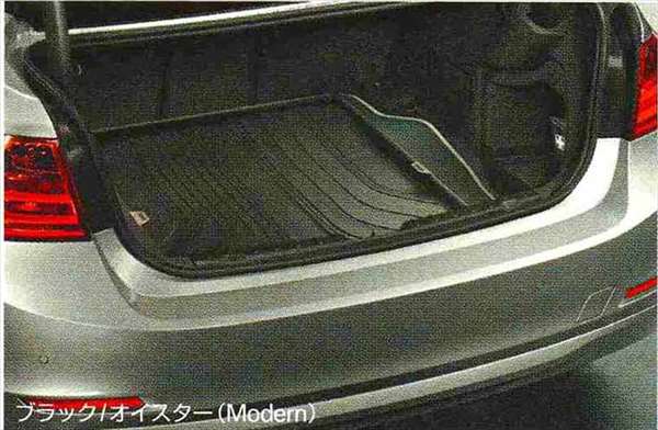 3 SEDAN・TOURING パーツ ラゲージ・コンパートメント・マット セダン用のブラック/オイスター（Ｍｏｄｅｒｎ） BMW純正部品 3A20 3B20 3D20 3A30 オプション アクセサリー 用品 純正 マット