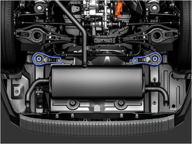 『ラブ4』 純正 AXAN64 AXAP64 GR PARTS ブレース ※リヤサスペンションメンバー パーツ トヨタ純正部品 オプション アクセサリー 用品