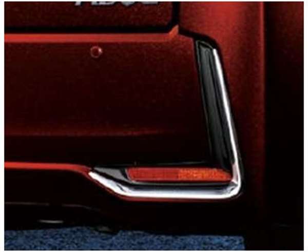 ムーヴカスタム LA150S ステラカスタム フォグランプガーニッシュ 純正 ムーヴ フォグランプガーニッシュ（メッキ+ピアノブラック調