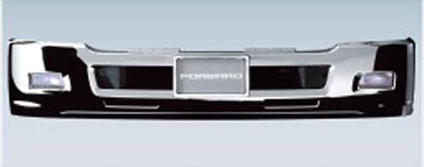 『フォワード』 純正 FRR90S2 メッキエアダム一体式バンパー バンパーヘッドランプ用 大型ナンバープレート用 ※FSS/FTS高床車の設定はありません。 パーツ いすゞ純正部品 オプション アクセサリー 用品