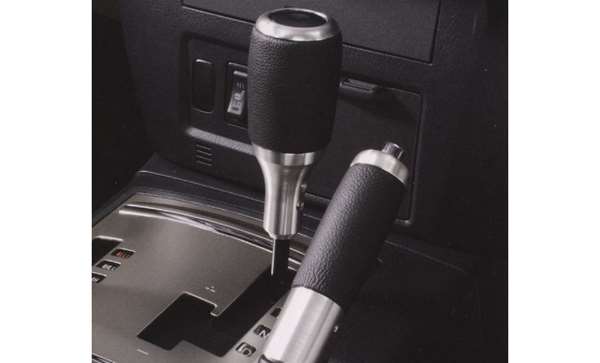 『パジェロ』 純正 V98W V97W V93W 革巻シフトノブ トランスファーシフトノブ パーツ 三菱純正部品 本革巻き 皮巻き レザー PAJERO オプション アクセサリー 用品