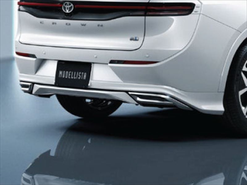 新品　モデリスタクラウンAZSH35クロスオーバーサイドスカートセット　右 モデリスタ クラウン クロスオーバー SH35系 サイドスカート 素地