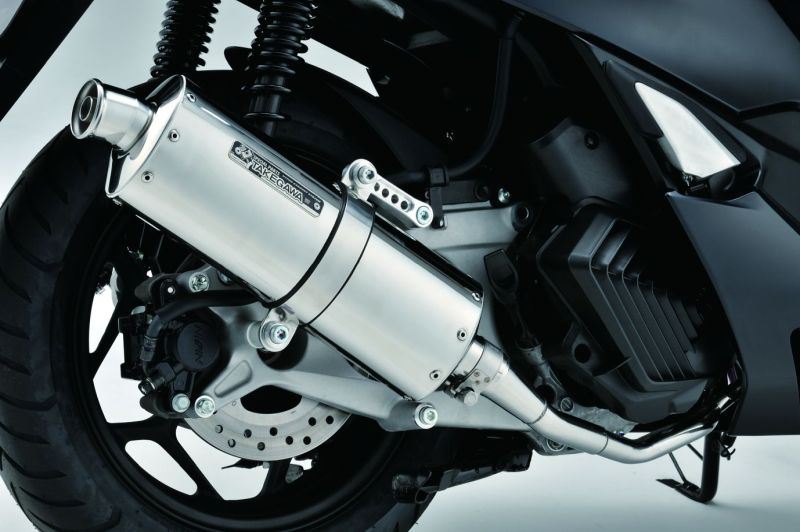 『PCX160』 KF47 社外品 SP武川 パワーサイレントオーバルマフラー ※エキゾーストパイプガスケット付属 HONDA_2輪 パーツ オプション アクセサリー 用品|株式会社 スズキモータース