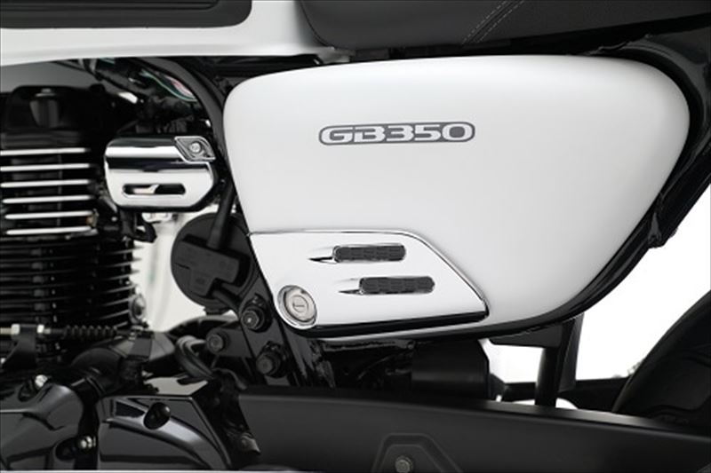 『GB350』 純正 NC59 サイドカバーガーニッシュ ※クロームメッキ ※左右セット パーツ HONDA_2輪純正部品 メッキ オプション アクセサリー 用品 6,075円