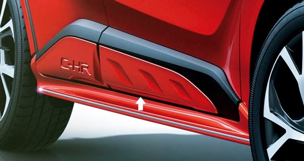 楽天市場】『C-HR』 純正 ZYX10 NGX50 サイドガーニッシュ（シルバー