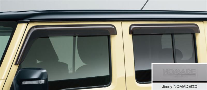 楽天市場】SUZUKI スズキ 純正 ドアバイザー 1台分（4枚）セット Jimny