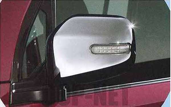『トッポ』 純正 H82A メッキミラーカバー(ターンシグナルランプ付) パーツ 三菱純正部品 ドアミラーカバー サイドミラーカバー カスタム Toppo オプション アクセサリー 用品｜株式会社　スズキモータース