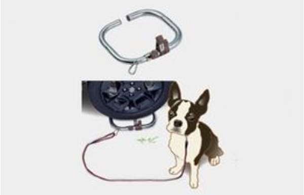 『クロスビー』 純正 MN71S リードフック（車両タイヤ装着タイプ） パーツ スズキ純正部品 愛犬 ペット愛犬 ペット オプション アクセサリー 用品