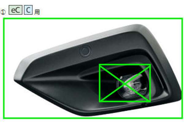 『フィット』 純正 GR1 GR2 GR3 GR4 GR7 GR8 LEDフォグライト用のフォグライトガーニッシュのみ ※LEDフォグライト本体は別売り パーツ ホンダ純正部品 エアロパーツ 外装 オプション アクセサリー 用品