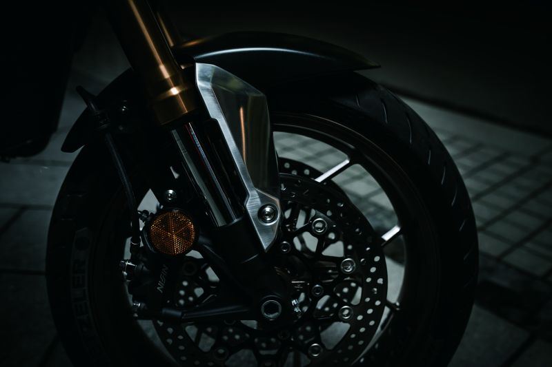 『CB650R』 純正 RH03 アルミフロントフェンダーパネル パーツ HONDA_2輪純正部品 オプション アクセサリー 用品