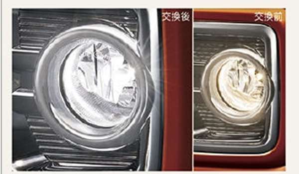 楽天市場】純正部品ダイハツ ウェイクLEDバルブ フォグランプ用純正