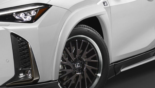 TRD エアロフェンダーホワイトノーヴァガラスフレーク MS315-76004-A0 UX F用 トヨタ