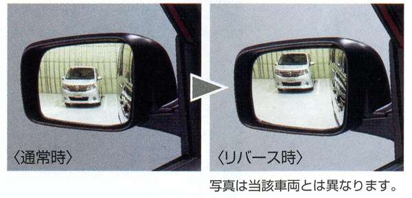 『ノート』 純正 E12 リバース連動下向きドアミラー ※ミラー本体ではありません HREX1 パーツ 日産純正部品 NOTE オプション アクセサリー 用品