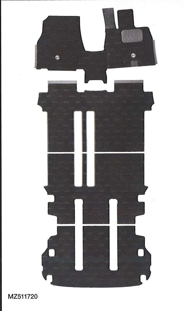 『デリカ』 純正 CV5 フロアマット パーツ 三菱純正部品 DELICA オプション アクセサリー 用品