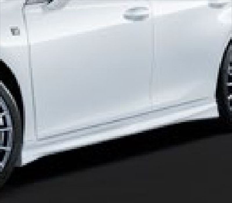 『ES』 純正 AXZH10 TRD サイドスカート 未塗装 パーツ レクサス純正部品 メッキ オプション アクセサリー 用品