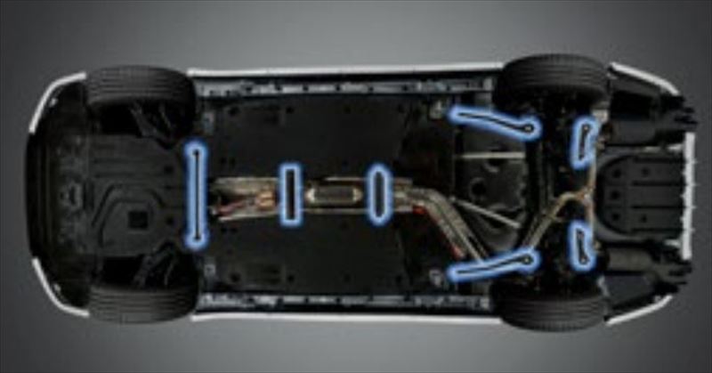 『ES』 純正 AXZH10 TRD メンバーブレース パーツ レクサス純正部品 オプション アクセサリー 用品