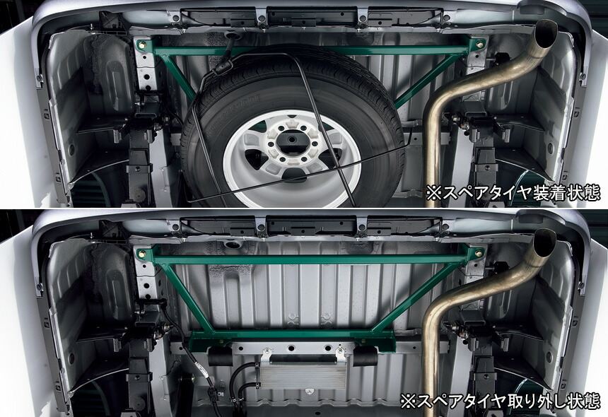 MODELLISTA リヤブレース Exterior ※ワイドボディ D2572-21120 ハイエース用 トヨタ 26,511円