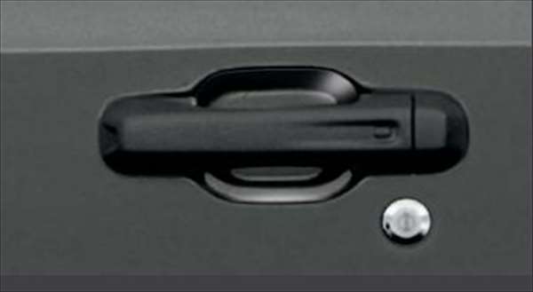 日本初上陸 新アイテム◇クロームドアハンドルカバー【JEEP】TJラングラー / YJラングラー　メタルドア用 ラングラー、ナイトロ用 クロームドアハンドルカバー発売 - 4WD SHOP