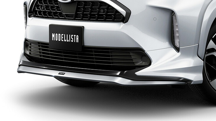 MODELLISTA フロントスポイラー ELEGANTICE ※プラチナホワイトパールマイカ D253163610A1→MSD4152007A1 ヤリスクロス用 トヨタ