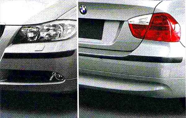 3 パーツ バンパー・プロテクション・モール・セット(~2008.9)セダン(MSportsパッケージ装備車を除く) BMW純正部品 LBA ABA オプション アクセサリー 用品 純正 モール|株式会社 スズキモータース