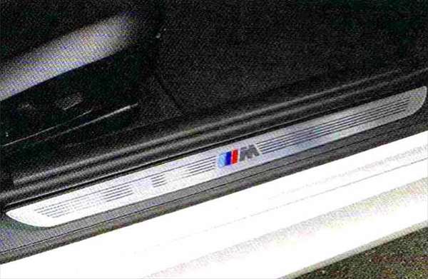 3 パーツ Mエントランス・カバー（フロント） BMW純正部品 LBA ABA オプション アクセサリー 用品 純正 カバー