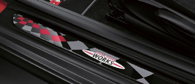 『MINI クラブマン JCW』 純正 JZJCWM Pro LEDエントランス・カバー・セット パーツ MINI純正部品 オプション アクセサリー 用品