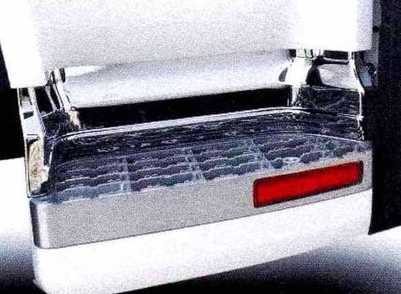 楽天市場】クオン パーツ メッキステップアッパーカバー 左右セット