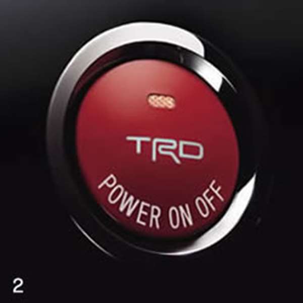TRD プッシュスタートスイッチ（ハイブリッド車用 [ MS422-00002] アルファード ANH2W GGH2W 適合 ハイブリッド車除くサイドリフトアップシート付車 (必要個数 1個)｜株式会社　スズキモータース