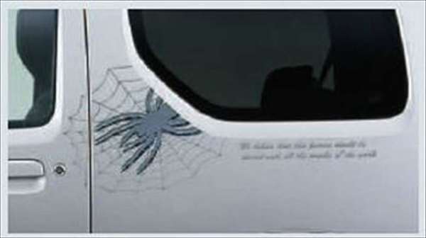 ジムニー 純正 Jb23w Jb23w デカール スパイダー 左右セット パーツ スズキ純正部品 ワンポイント 用品車用品 バイク用品 パーツ シール アクセサリー ステッカー Jimny 用品 オプション オンラインでの早期割引