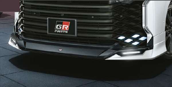 『ヴォクシー』 純正 ZWR90 MZRA90 GR PARTS GRフロントスポイラー（LED付） ※アドバンスト パーク付車 パーツ トヨタ純正部品 カスタム エアロパーツ オプション アクセサリー 用品