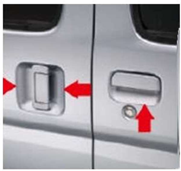 楽天市場】『アトレーワゴン』 純正 S321G S331G メッキアウター