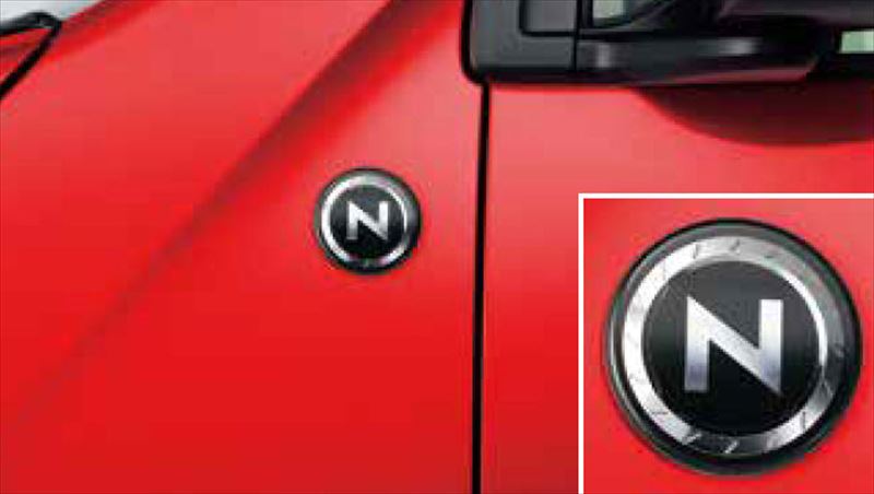 『NWGN』 純正 JH1 JH2 フェンダーエンブレム ※左右セット パーツ ホンダ純正部品 ドレスアップ ワンポイント オプション アクセサリー 用品