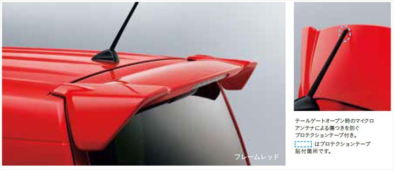 楽天市場】『N-WGN』 純正 JH1 JH2 テールゲートスポイラー パーツ