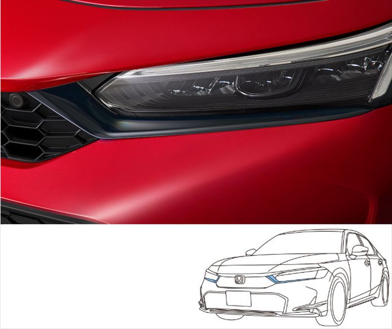 楽天市場】『シビック』 純正 FL1 FL4 フロントバンパーガーニッシュ