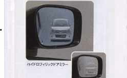 『パレット』 純正 MK21S ハイドロフィリックドアミラー 2WD車用 左右セット パーツ スズキ純正部品 水滴 視界 ブルー palette オプション アクセサリー 用品