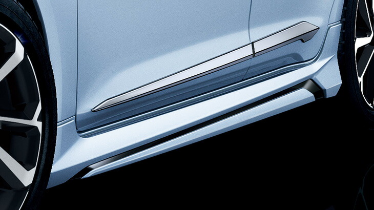 楽天市場】MODELLISTA サイドスカート スパークリングブラックパール