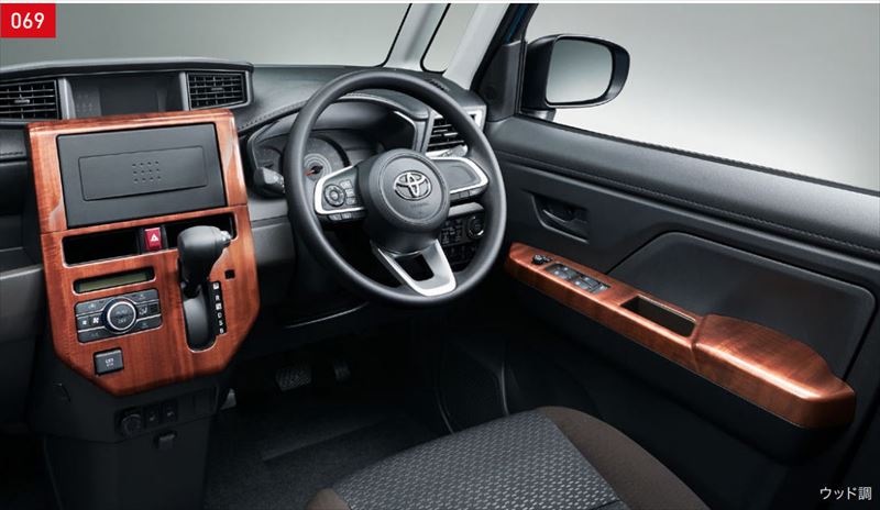 モデリスタ】ルーミー インテリアパネルセット×3 ルーミー インテリア