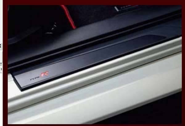 ホンダ シビック タイプR FK 8 インナードアハンドルトリム 4pcs アカイカーボン 無限 ドアインナープロテクター・ドアハンドルプロテクター S 取り付け