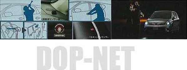 『プレサージュ』 純正 TU31 TNU31 セキュリティサポートシステム（超音波カーアラームタイプ） パーツ 日産純正部品 PRESAGE オプション アクセサリー 用品