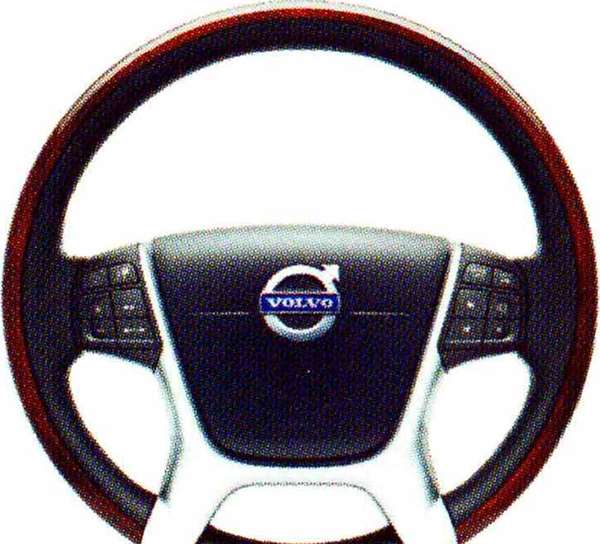 XC60 パーツ ウッド・レザーステアリングホイール ボルボ純正部品 DB6304TXC オプション アクセサリー 用品 純正 ウッド 送料無料
