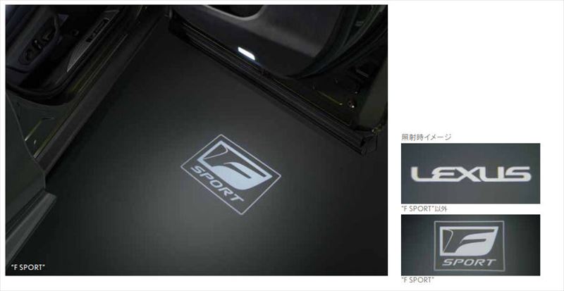 楽天市場】【レクサス純正】 プロジェクションカーテシイルミ