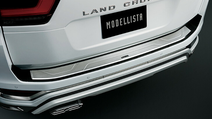 MODELLISTA リヤバンパーステップガード MSD13-60001 ランドクルーザー用 トヨタ