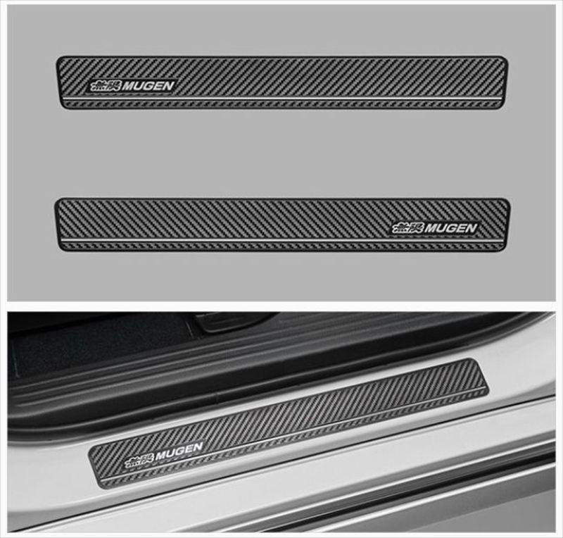 『ステップワゴン』 RP6 RP7 RP8 社外品 無限 スカッフプレート ※フロント用2枚セット ホンダ パーツ カーボン ステップ 保護 プレート オプション アクセサリー 用品 9,773円